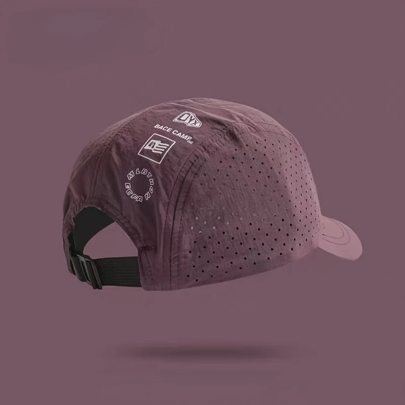 Gorra Running unisex ligera y ultratranspirable (Morada)