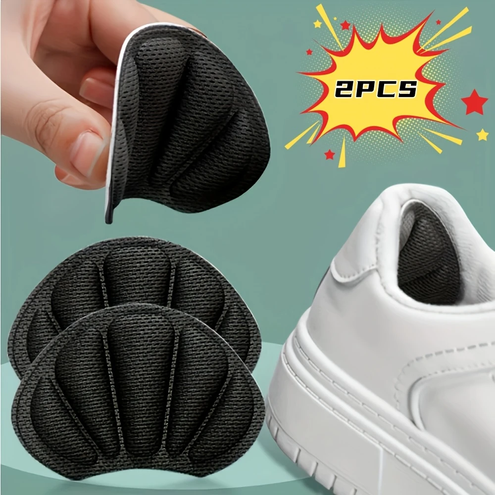Almohadillas Protectores de Talón – Autoadhesivas y Acolchadas (Negro)